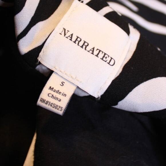 Narrated Urban Outfitters Zebra Print Mini Skirt Size S Animal Print Grunge Emo - Picture 4 of 4